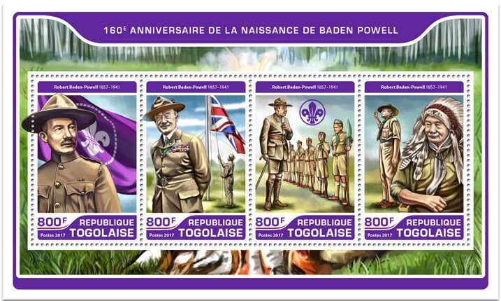 n° 5602/5605 - Timbre TOGO  Poste