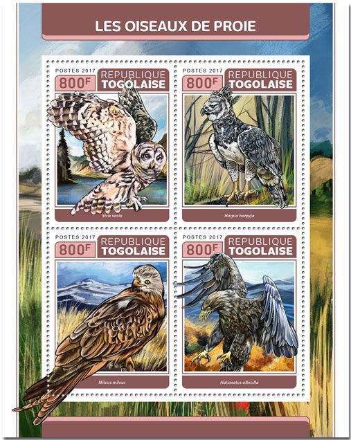 n° 5694/5697 - Timbre TOGO  Poste