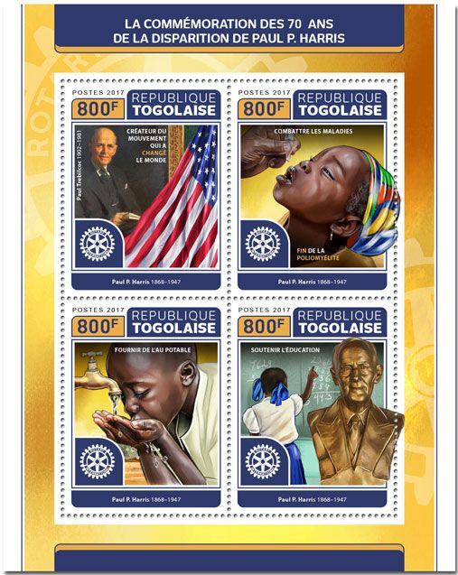 n° 5722/5725 - Timbre TOGO  Poste