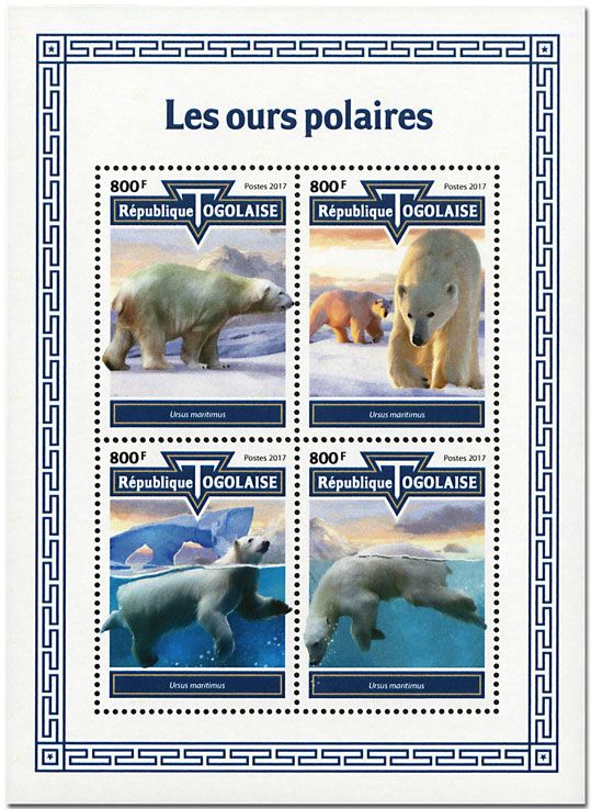 n° 6055/6058 - Timbre TOGO  Poste