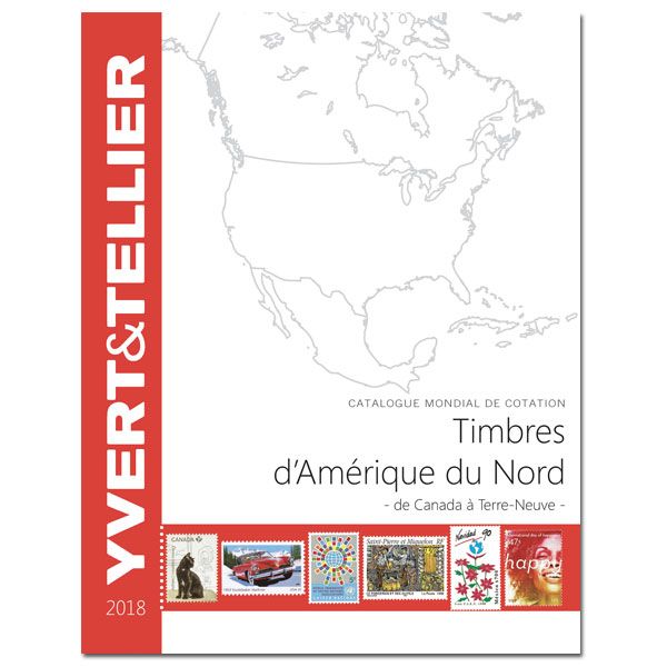 AMERIQUE DU NORD - 2018 (Catalogue des timbres des pays d'Amérique du Nord)