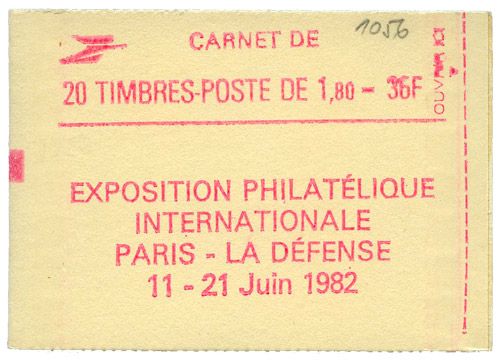 n°2220-C7** - Timbre FRANCE Carnets