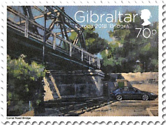 n° 1838/1839 et 1840/1841 - Timbre GIBRALTAR Poste