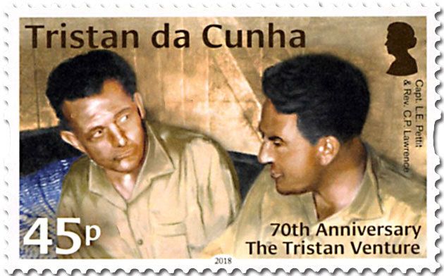 n° 1196/1199 - Timbre TRISTAN DA CUNHA Poste