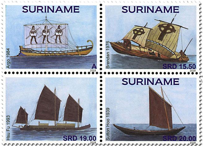 n° 2740/2743 - Timbre SURINAME Poste