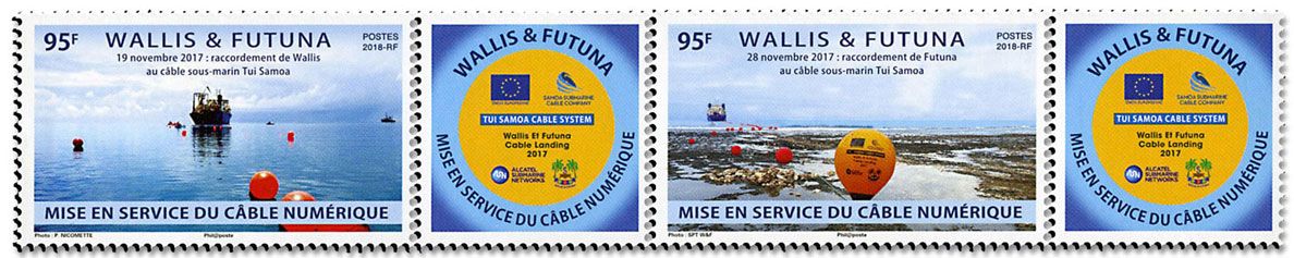 n° 885/886 - Timbre Wallis et Futuna Poste