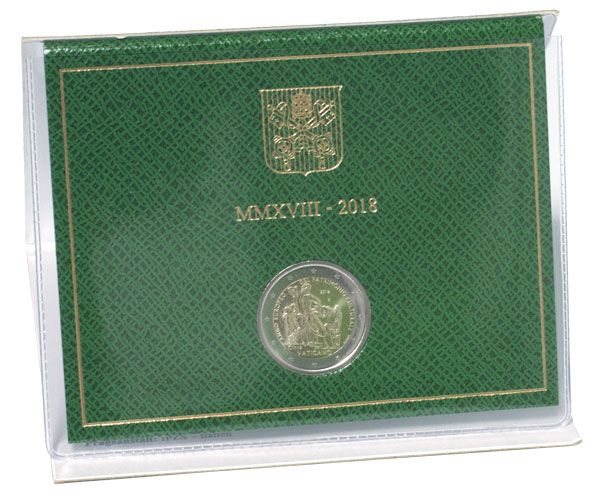 BU : 2 EURO COMMEMORATIVE 2018 : VATICAN (Année européenne du patrimoine culturel)