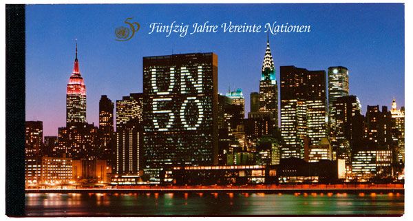 n°C210** - Timbre ONU VIENNE Carnets