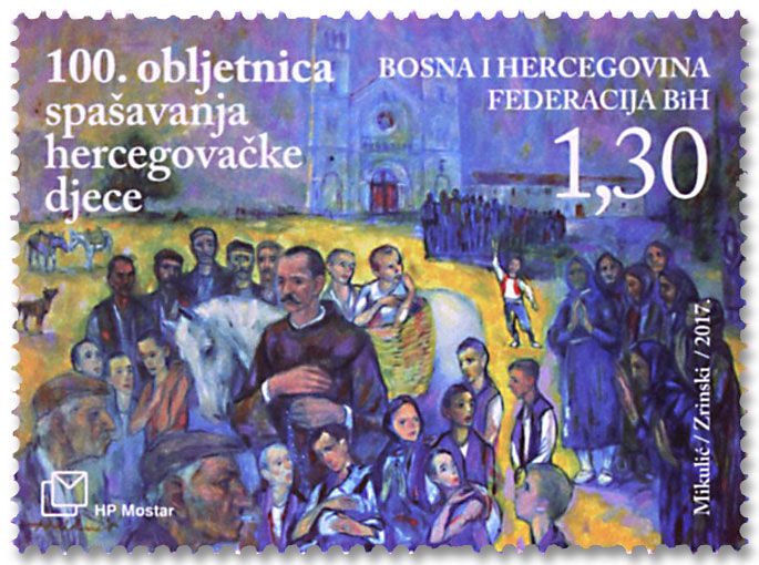 n° 423 - Timbre HERCEG-BOSNA Poste