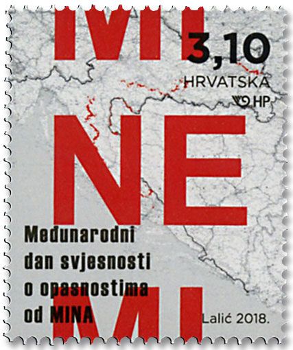 n° 1211 - Timbre CROATIE Poste