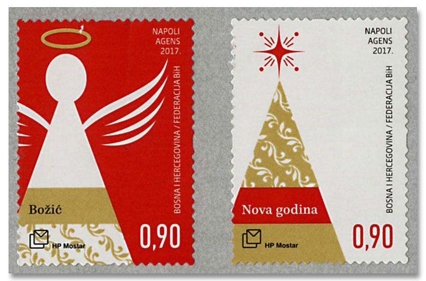 n° 434/435 - Timbre HERCEG-BOSNA Poste