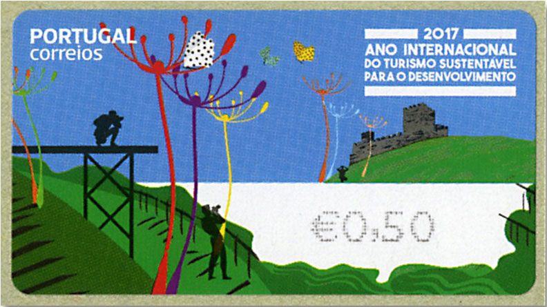 n° 218 - Timbre PORTUGAL Timbres de distributeurs