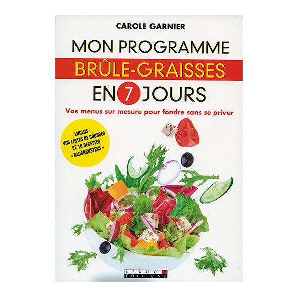 PROGRAMME BRULE-GRAISSES EN 7 JOURS