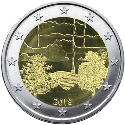 2 EURO COMMEMORATIVE 2018 : FINLANDE (Culture du Sauna Finlandais)