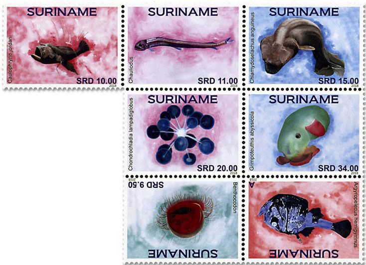 n° 2760/2766 - Timbre SURINAME Poste