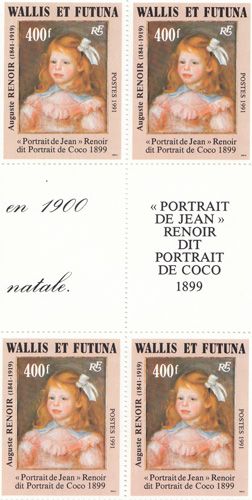 n° 411A -  Timbre Wallis et Futuna Poste