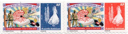 n° 1275/1276 - Timbre Nouvelle-Calédonie Poste