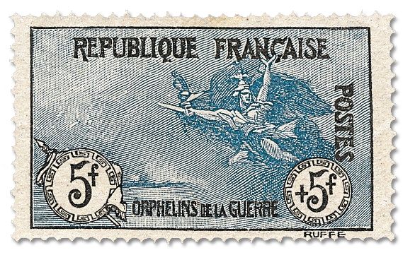 n.o 155 -  Sello Francia Correos