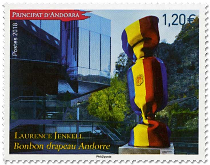 n° 819 - Timbre Andorre Poste