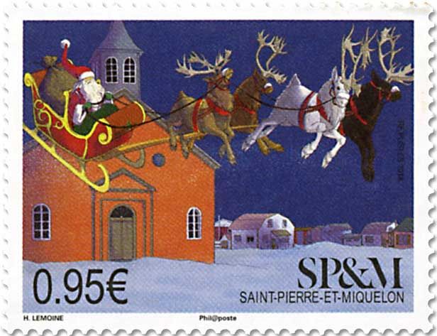 n° 1212 - Timbre Saint-Pierre et Miquelon Poste