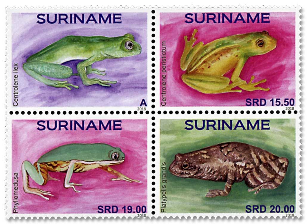 n° 2767/2770 - Timbre SURINAME Poste