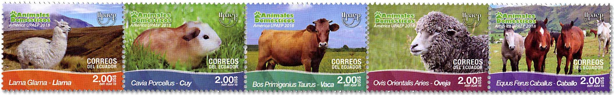 n° 2797/2801 - Timbre EQUATEUR Poste