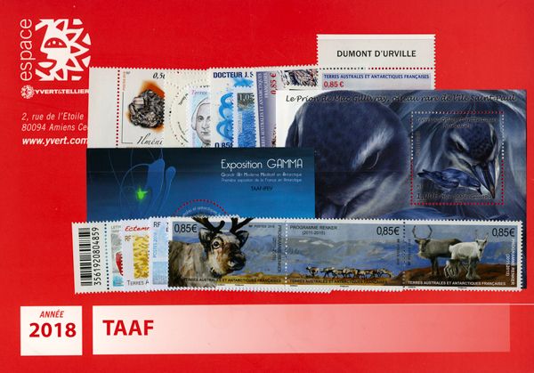 nr. 761/794 - Stamp French Southern Territories Year set (2016)