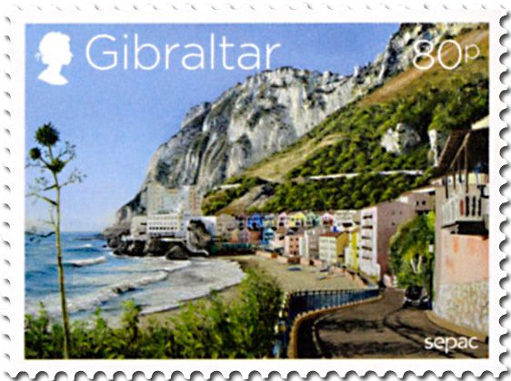 n° 1870/1869/1874 - Timbre GIBRALTAR Poste