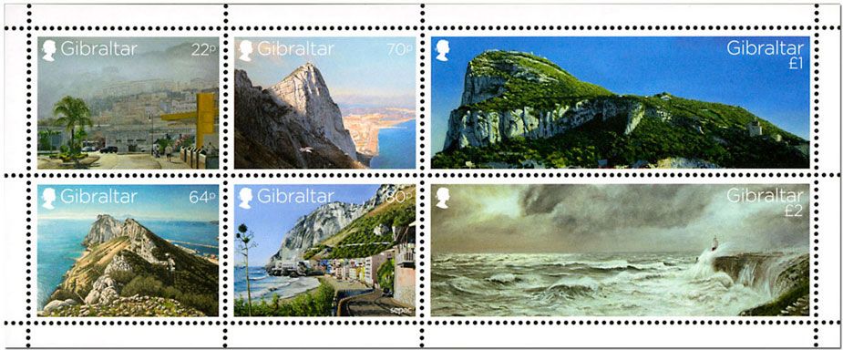 n° F1869 - Timbre GIBRALTAR Poste