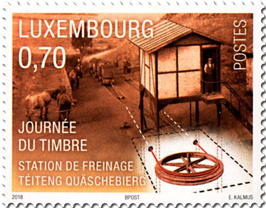 n° 2122 - Timbre LUXEMBOURG Poste