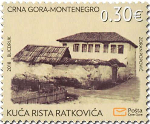 n° 421/422 - Timbre MONTENEGRO Poste