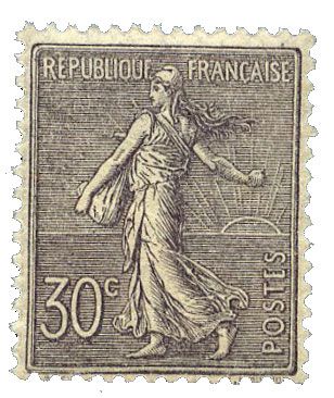 nr. 133 -  Stamp France Mail