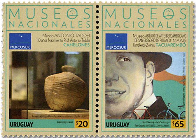 n° 2900/2901 - Timbre URUGUAY Poste