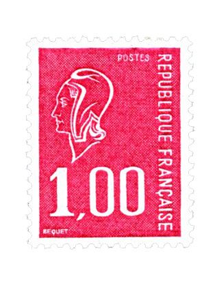 n° 1892b -  Selo França Correios