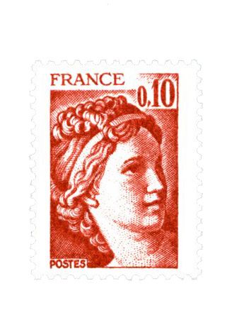 n° 1965a -  Selo França Correios