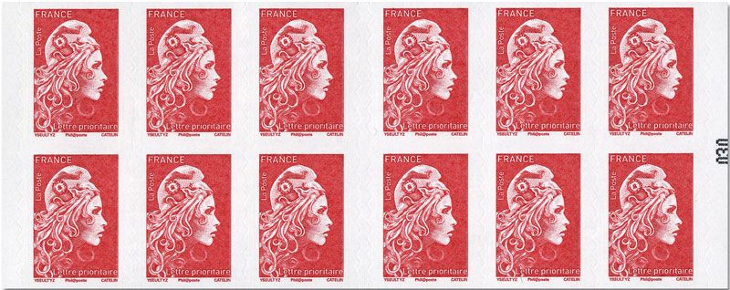 n° 1599-C6 - Timbre France Carnets