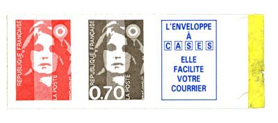 nr. 5b -  Stamp France Self-adhesive