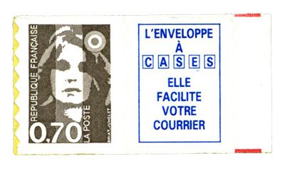 nr. 6a -  Stamp France Self-adhesive