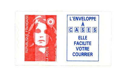 nr. 8a -  Stamp France Self-adhesive