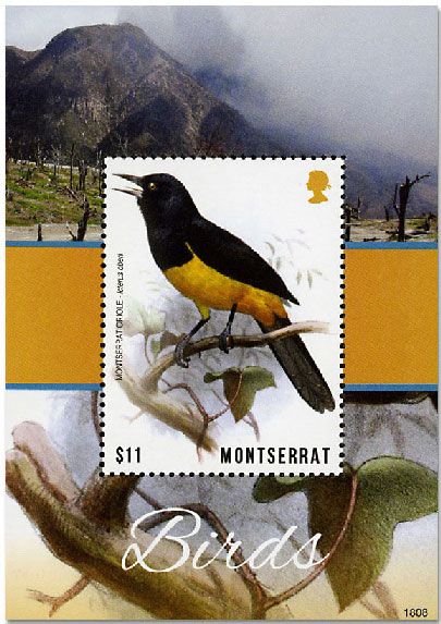 n° 187 - Timbre MONTSERRAT Blocs et feuillets