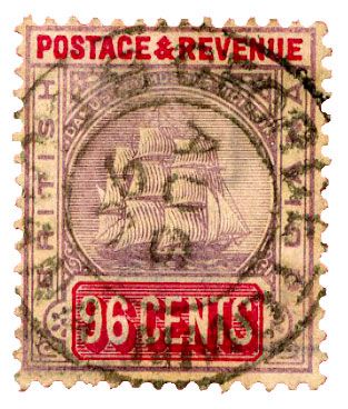 n°79 obl. - Timbre GUYANA Poste