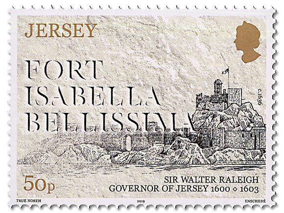 n° 2367/2372 - Timbre JERSEY Poste