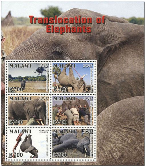 n° 904/909 - Timbre MALAWI Poste