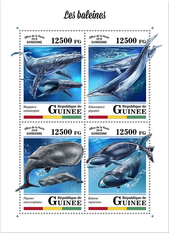 n° 9104/9107 - Timbre GUINÉE Poste