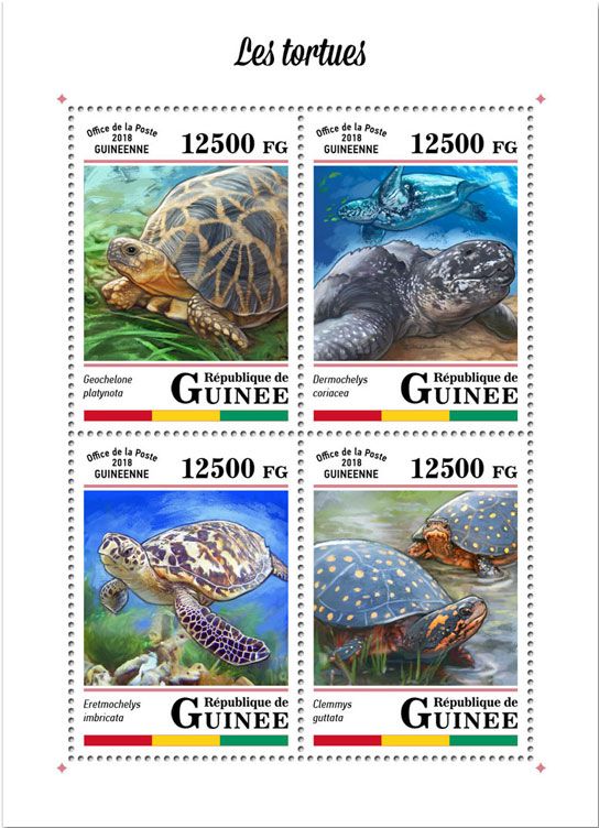 n° 9152/9155 - Timbre GUINÉE Poste