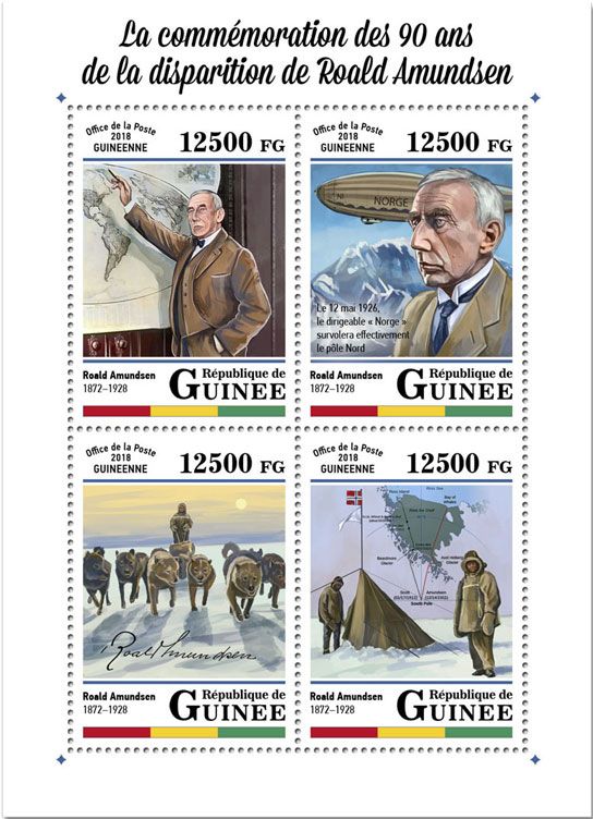 n° 9160/9163 - Timbre GUINÉE Poste