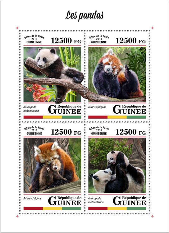 n° 9180/9183 - Timbre GUINÉE Poste