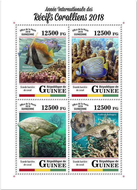 n° 9188/9191 - Timbre GUINÉE Poste