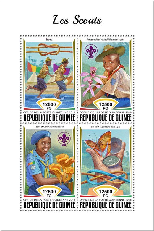 n° 9392/9395 - Timbre GUINÉE Poste