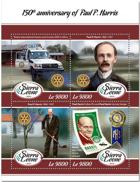 n° 7609/7612 - Timbre SIERRA LEONE Poste